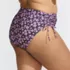 Women's Plus Size High Waisted Adjustable Bikini Bottoms, Back