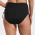 Women's Plus Size High Waisted Adjustable Bikini Bottoms, Back