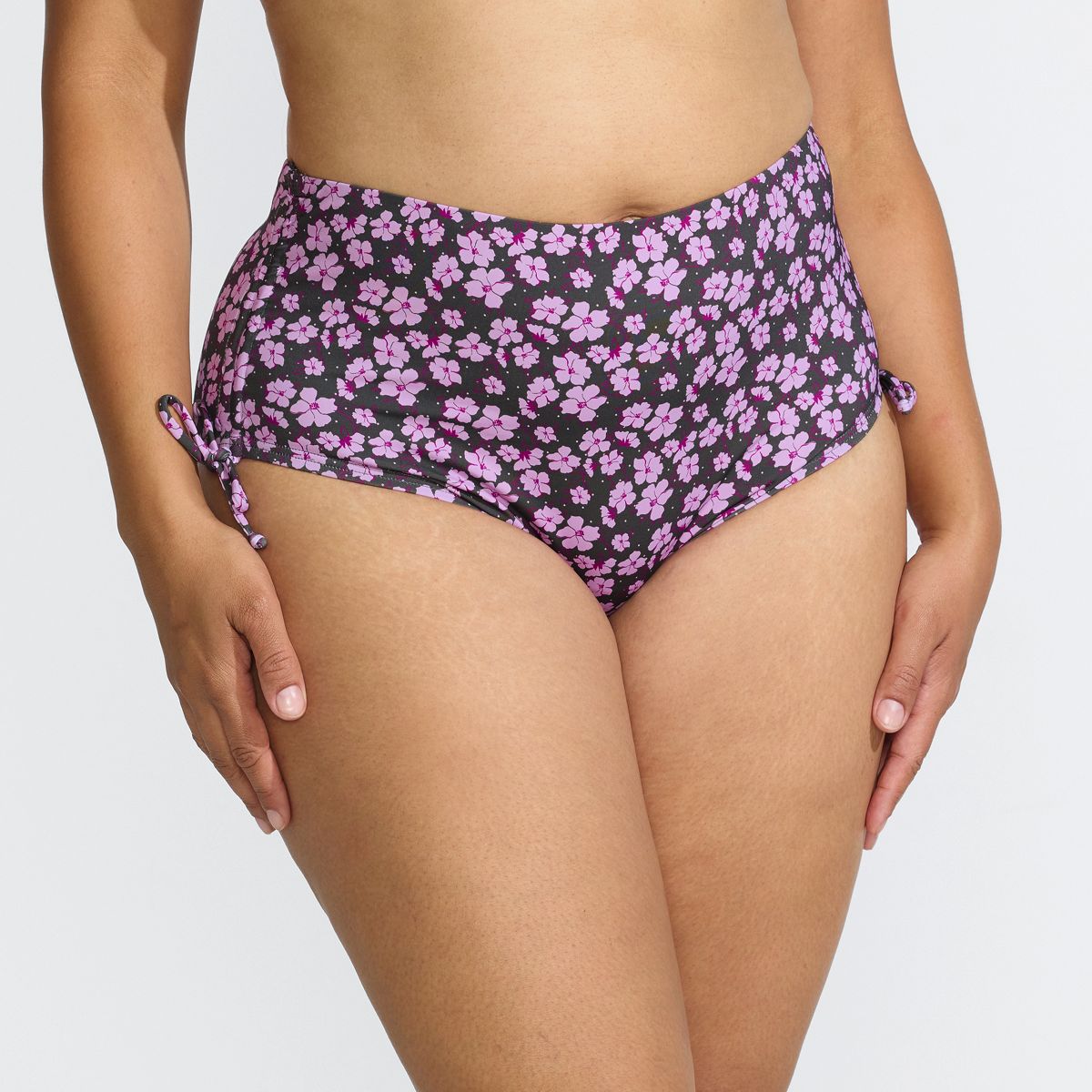 Women's High Waisted Adjustable Bikini Bottoms