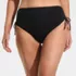 Women's Plus Size High Waisted Adjustable Bikini Bottoms, Front