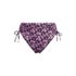 Women's High Waisted Adjustable Bikini Bottoms, Front
