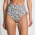 Women's High Waisted Adjustable Bikini Bottoms, Front