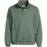 Men's Long Sleeve French Terry Vintage Wash Quarter Zip, Front