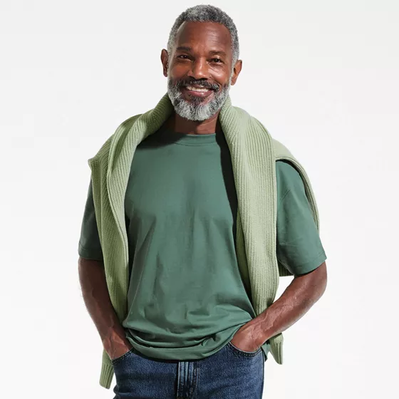Men's Short Sleeve Super-T Crew Relaxed Fit Tee - primary