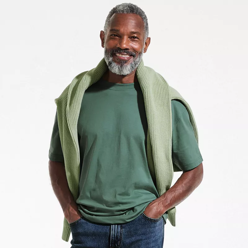 Men's Short Sleeve Super-T Crew Relaxed Fit Tee, alternative image