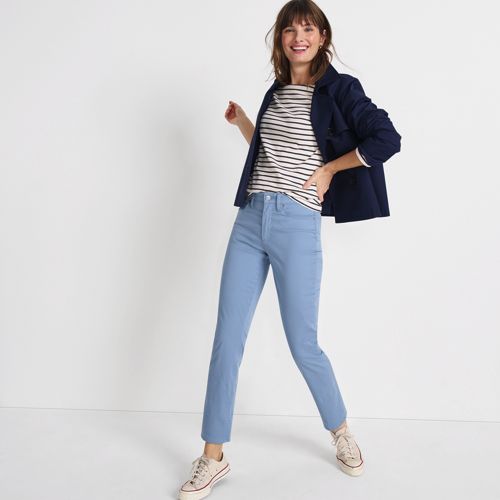 Women's Stretch Chino High Rise Slim Pants, alternative image