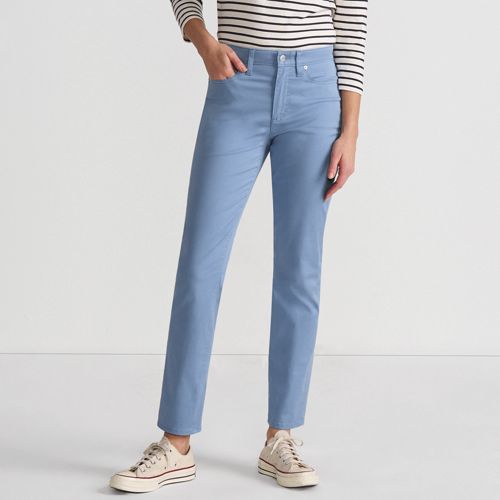 Women's Stretch Chino High Rise Slim Pants, Front