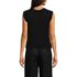 Women's Blend Texture U Neck Vest Sweater, Back