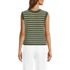 Women's Blend Texture U Neck Vest Sweater, Back