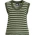 Women's Blend Texture U Neck Vest Sweater, Front