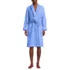 Women's Petite Cotton Terry Knee Length Spa Bath Robe, Front