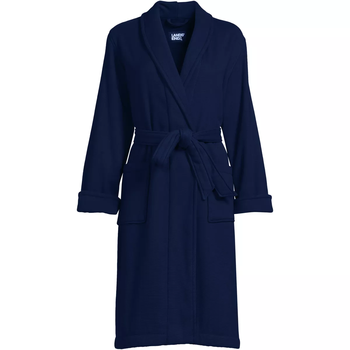 Women's Cotton Terry Knee Length Spa Bath Robe