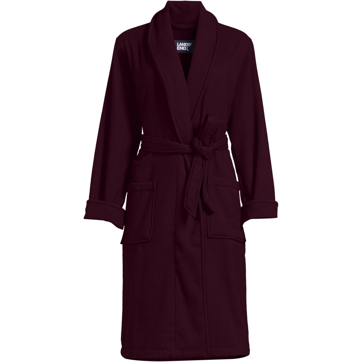 Women's Cotton Terry Knee Length Spa Bath Robe