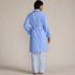 Women's Petite Cotton Terry Knee Length Spa Bath Robe, Back