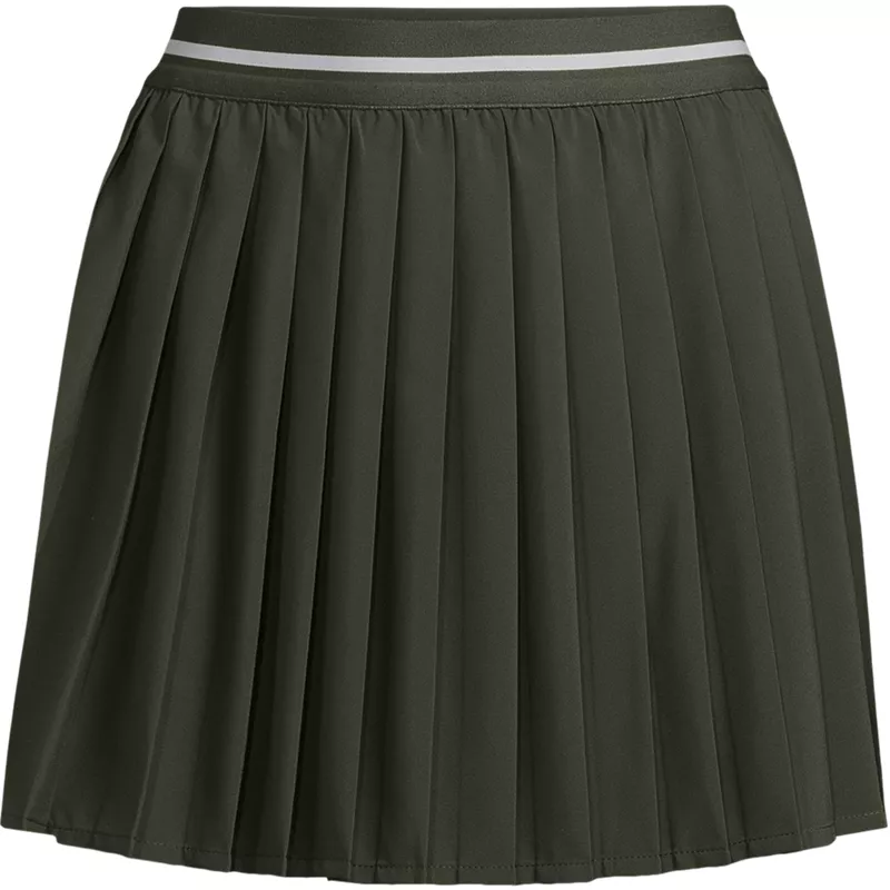 Women's Petite Active Woven Pleated Skort, Front
