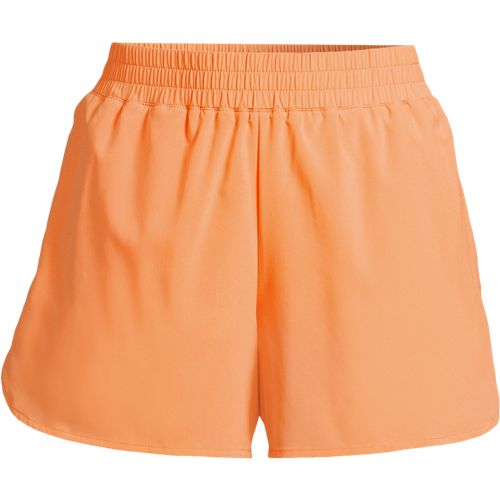 orange dress shorts womens YYDGH Women Business Casual Button Dress Shorts High Waist Wide Leg Pleated  Shorts Summer Solid Bermuda Shorts with Pockets Orange L