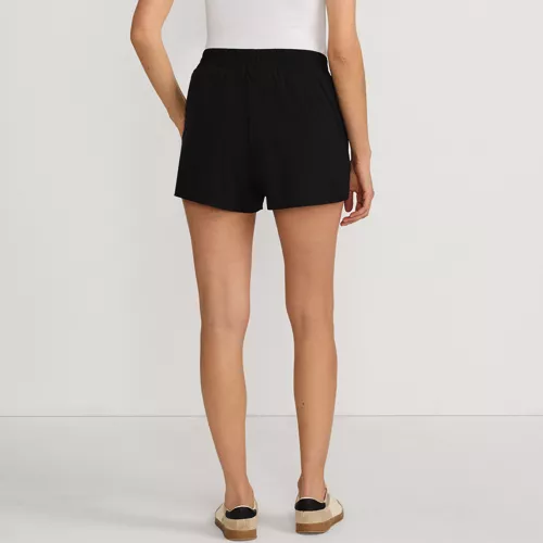 Women's Active Woven 4" Shorts with Brief, Back