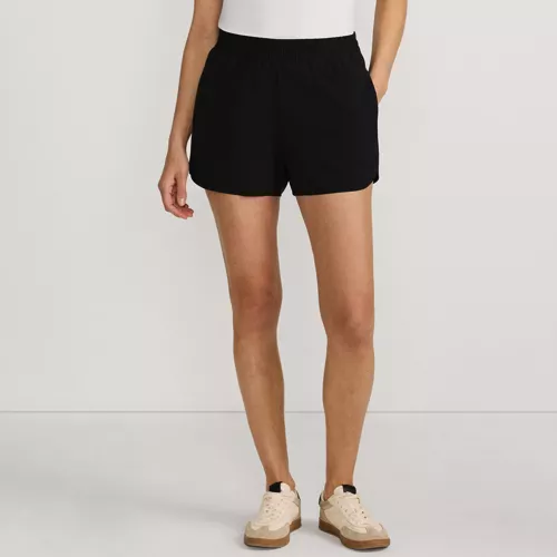 Women's Active Woven 4" Shorts with Brief, Front