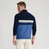 Men's Long Sleeve Cooling Quarter Zip Sweater, Back