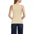 Women's Drapey Rib Fitted Tank Top, Back