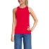 Women's Drapey Rib Fitted Tank Top, Front