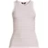 Women's Drapey Rib Fitted Tank Top, Front