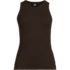 Women's Drapey Rib Fitted Tank Top, Front