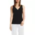 Women's Creaseless Vneck Sleeveless Top, Front