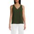 Women's Creaseless Vneck Sleeveless Top, Front