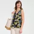 Women's Creaseless V-neck Sleeveless Top, alternative image