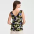 Women's Creaseless V-neck Sleeveless Top, Back