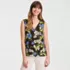 Women's Creaseless V-neck Sleeveless Top, Front
