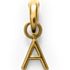 Water-Resistant Letter Charm, Front