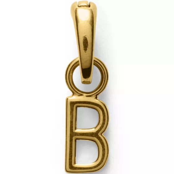 Water-Resistant Letter Charm - primary