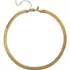 Water-Resistant Short Wide Layering Necklace, Front