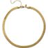 Water-Resistant Short Wide Layering Necklace, Front