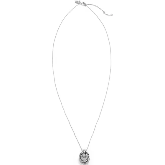 Water-Resistant Long Knot Pendant Necklace - primary