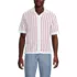 Men's Short Sleeve Racked Button Down Sweater Polo, Front