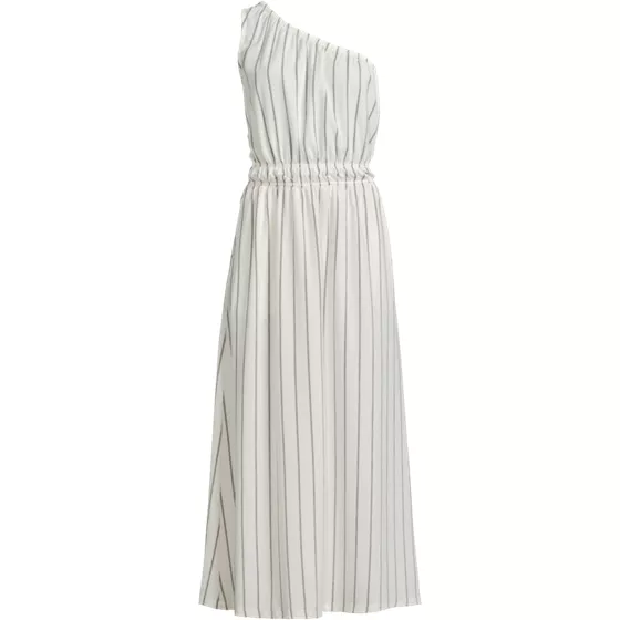 Women's Creaseless One Shoulder Midi Dress - primary