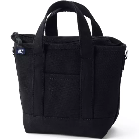 School Uniform Solid Color 5 Pocket Canvas Tote Bags - primary