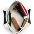 Small 3 Pocket Open Top Canvas Tote Bag, alternative image