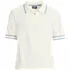 Men's Short Sleeve Cooling Zip Sweater Polo, Front