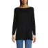 Women's Supima Cotton Adjustable 3/4 Sleeve Boatneck Tunic, alternative image