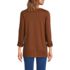 Women's Supima Cotton Adjustable 3/4 Sleeve Boatneck Tunic, Back