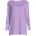 Women's Supima Cotton Adjustable 3/4 Sleeve Boatneck Tunic, alternative image