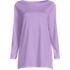 Women's Plus Size Supima Cotton Adjustable 3/4 Sleeve Boatneck Tunic, alternative image