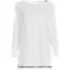 Women's Petite Size Supima Cotton Adjustable 3/4 Sleeve Boatneck Tunic, alternative image
