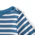 Women's Supima Cotton Elbow Sleeve Boatneck Button Shoulder Tee, alternative image