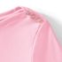 Women's Supima Cotton Elbow Sleeve Boatneck Button Shoulder Tee, alternative image