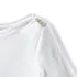 Women's Supima Cotton Elbow Sleeve Boatneck Button Shoulder Tee, alternative image